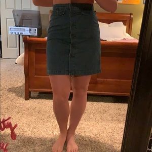 Jean skirt
